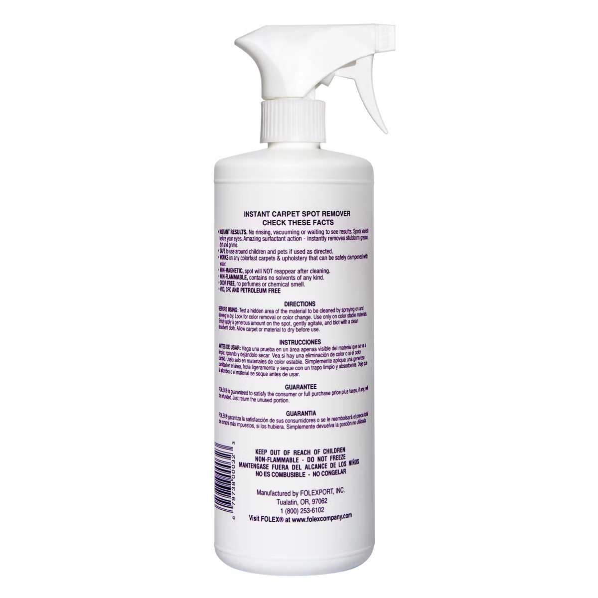 Folex Instant Carpet Spot Remover - 32 fl oz | Target