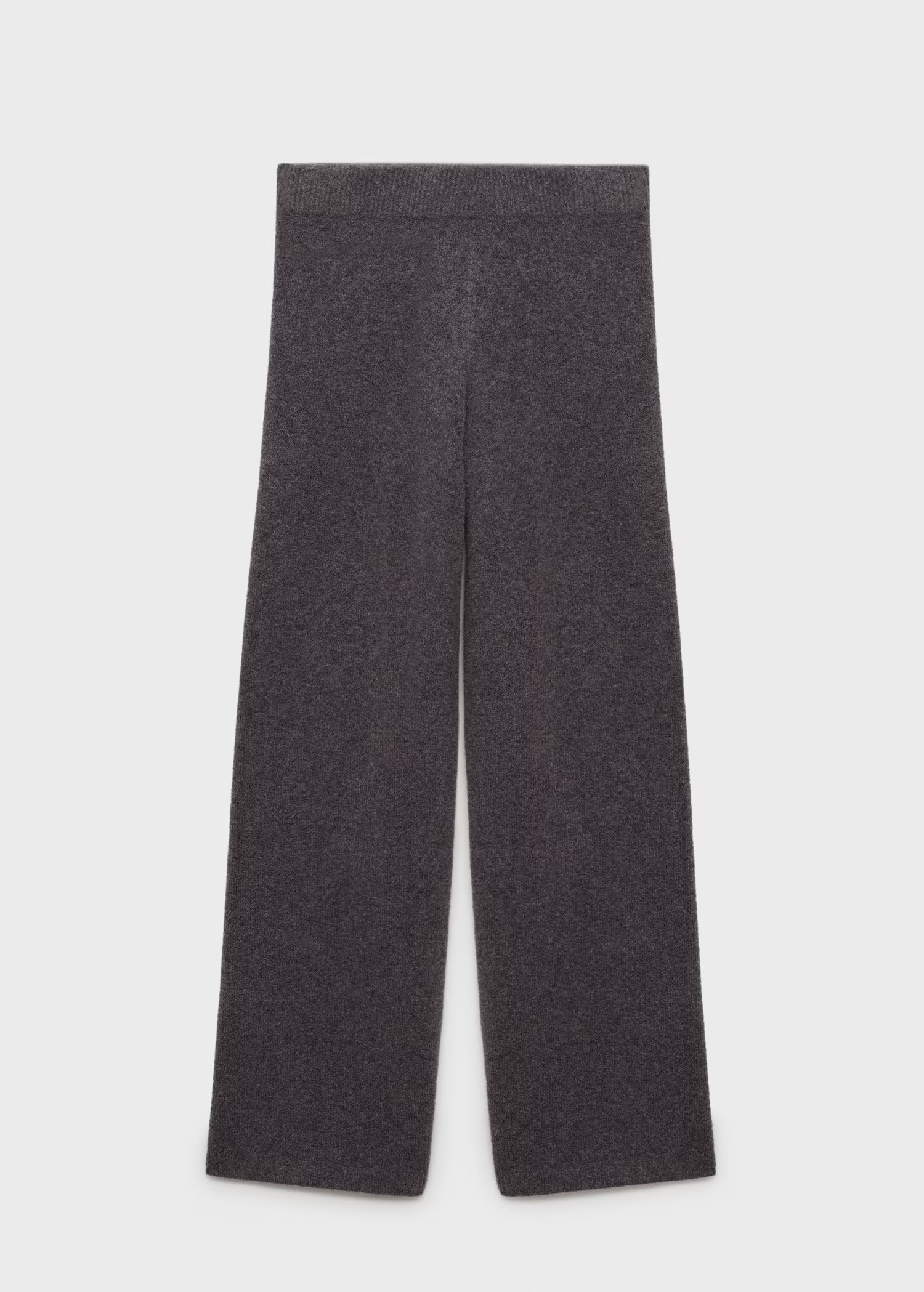 Rechte gebreide broek - Dames | MANGO Nederland | Mango EU