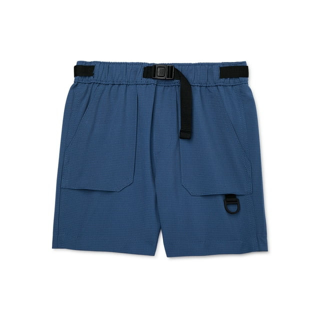 Wonder Nation Boys Buckle Shorts, Sizes 4-18 & Husky | Walmart (US)