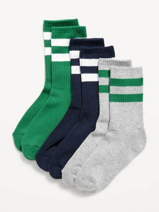 Striped Tube Socks 3-Pack for Boys | Old Navy (CA)