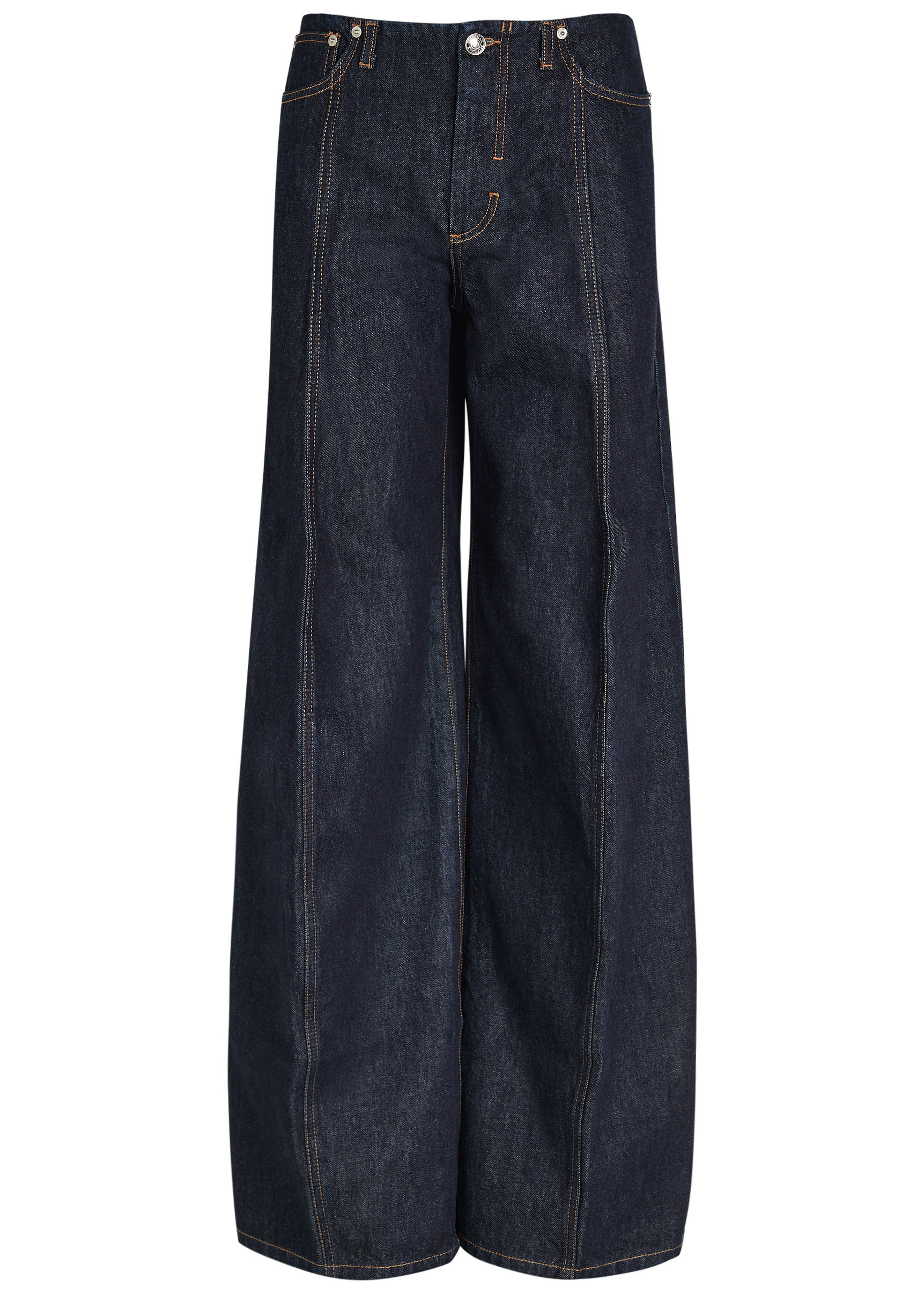 Wide-leg denim jeans | Harvey Nichols