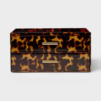 Leopard Print Stacking Drawers - Threshold™ | Target