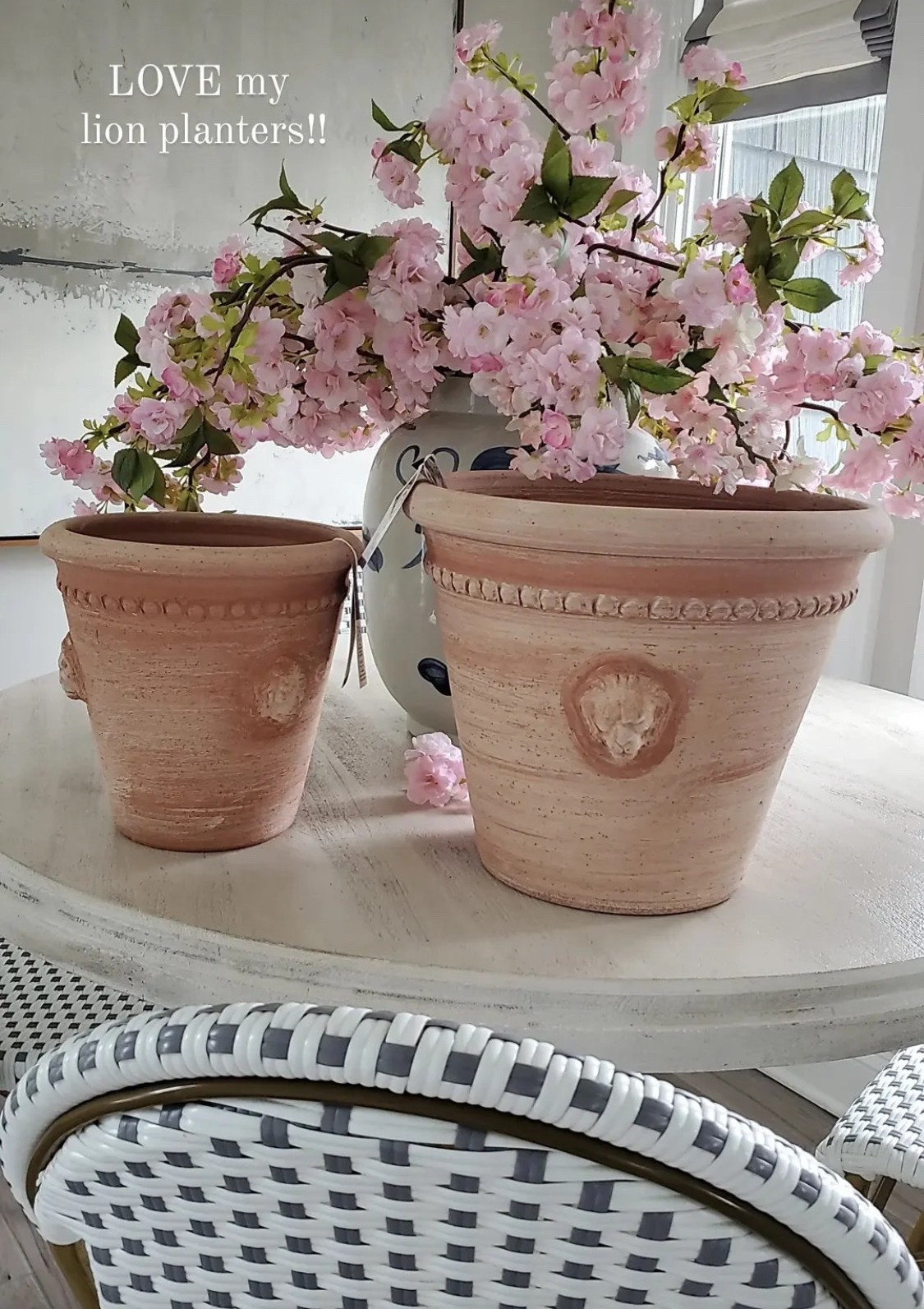 Alice lane has very similar lion planters in their website!! They are on sale right now!! Flowers, French, Parisan style.

#LTKSaleAlert #LTKHome