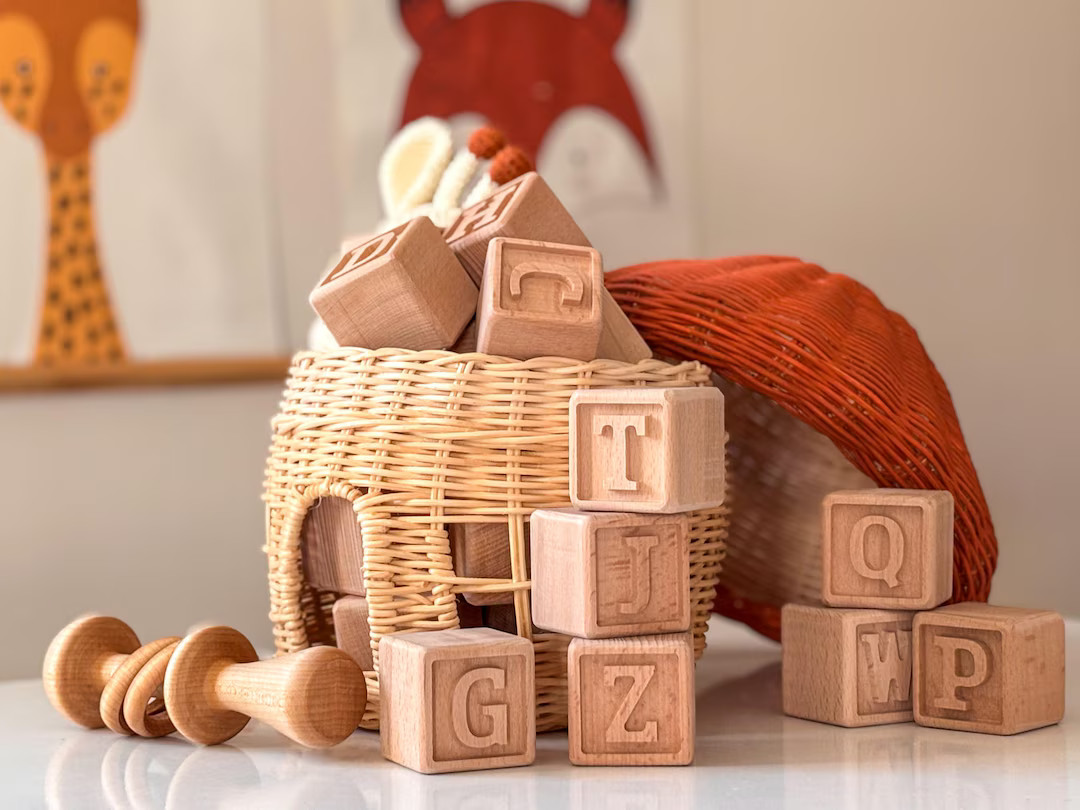 Personalized Baby Blocks, Alphabet Set for Kids, Baby Name Sign, Learning Toys, Nursery Idea, Nau... | Etsy (US)