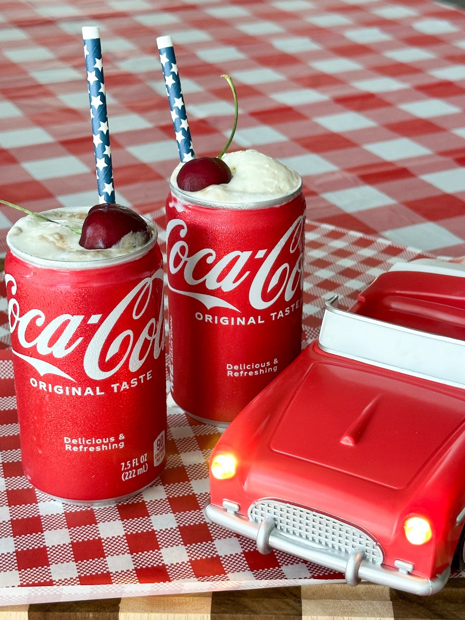 The CUTEST Mini Coke Floats 🍨🥤🍒

#LTKSummerEdit