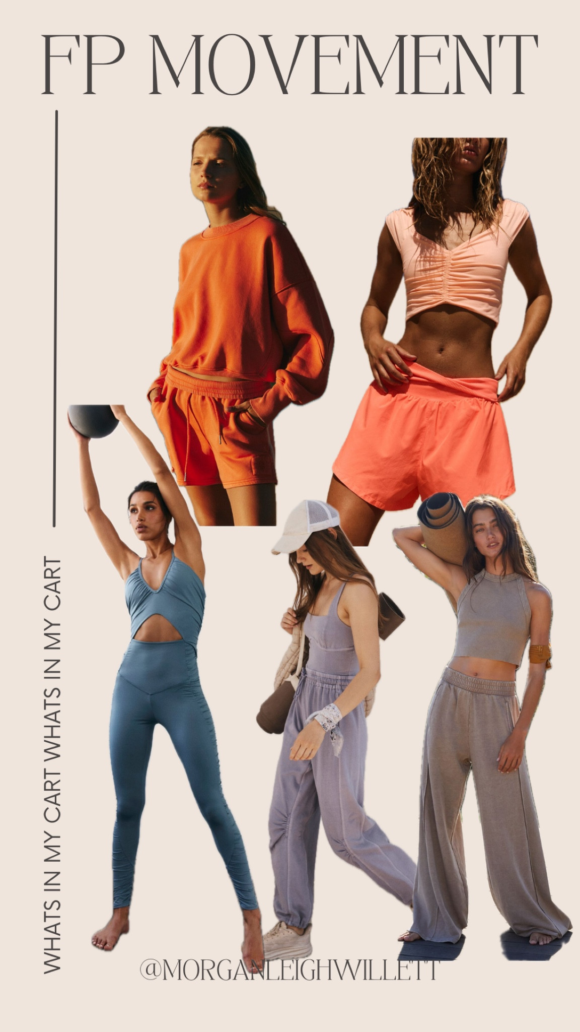 My most recent order with FP movement! Wearing a size small in all 💪 

#LTKActive #LTKFitness #LTKFindsUnder100