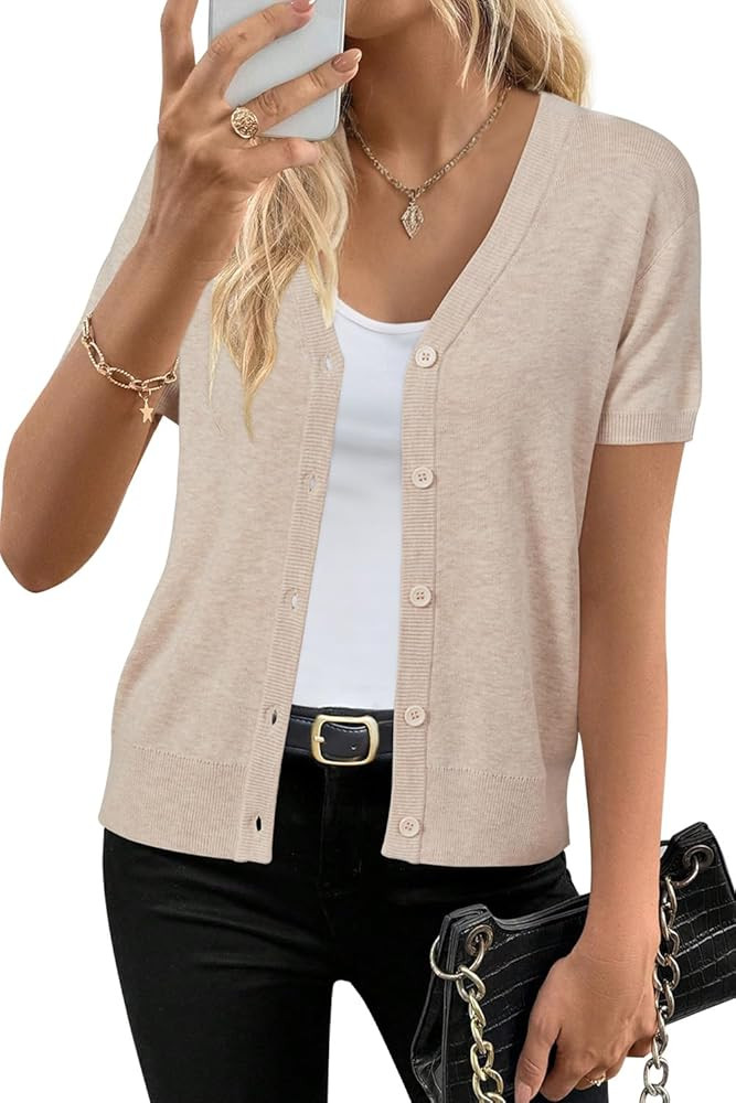 Arach&Cloz Women's Wool Blend Business Casual Cardigan Sweaters 2025 | Amazon (US)