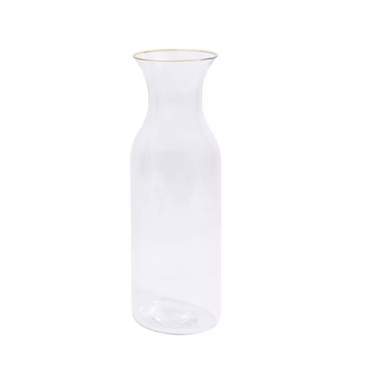 Clear Pitcher/ Carafe with Gold Rim - Spritz™ | Target