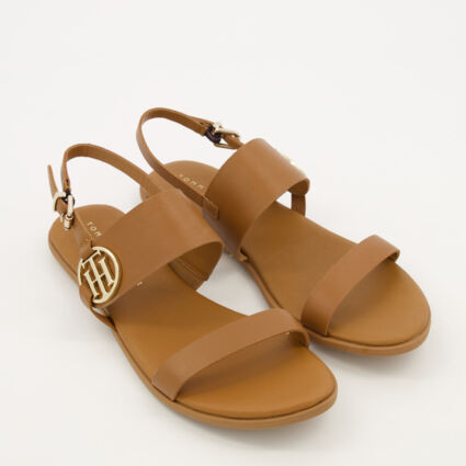 Brown Leather Sandals | TK Maxx
