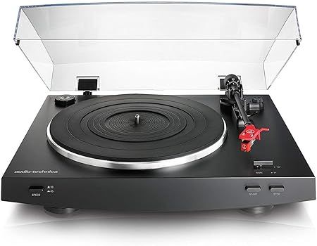 Audio-Technica AT-LP3BK Fully Automatic Belt-Drive Stereo Turntable, Black | Amazon (US)