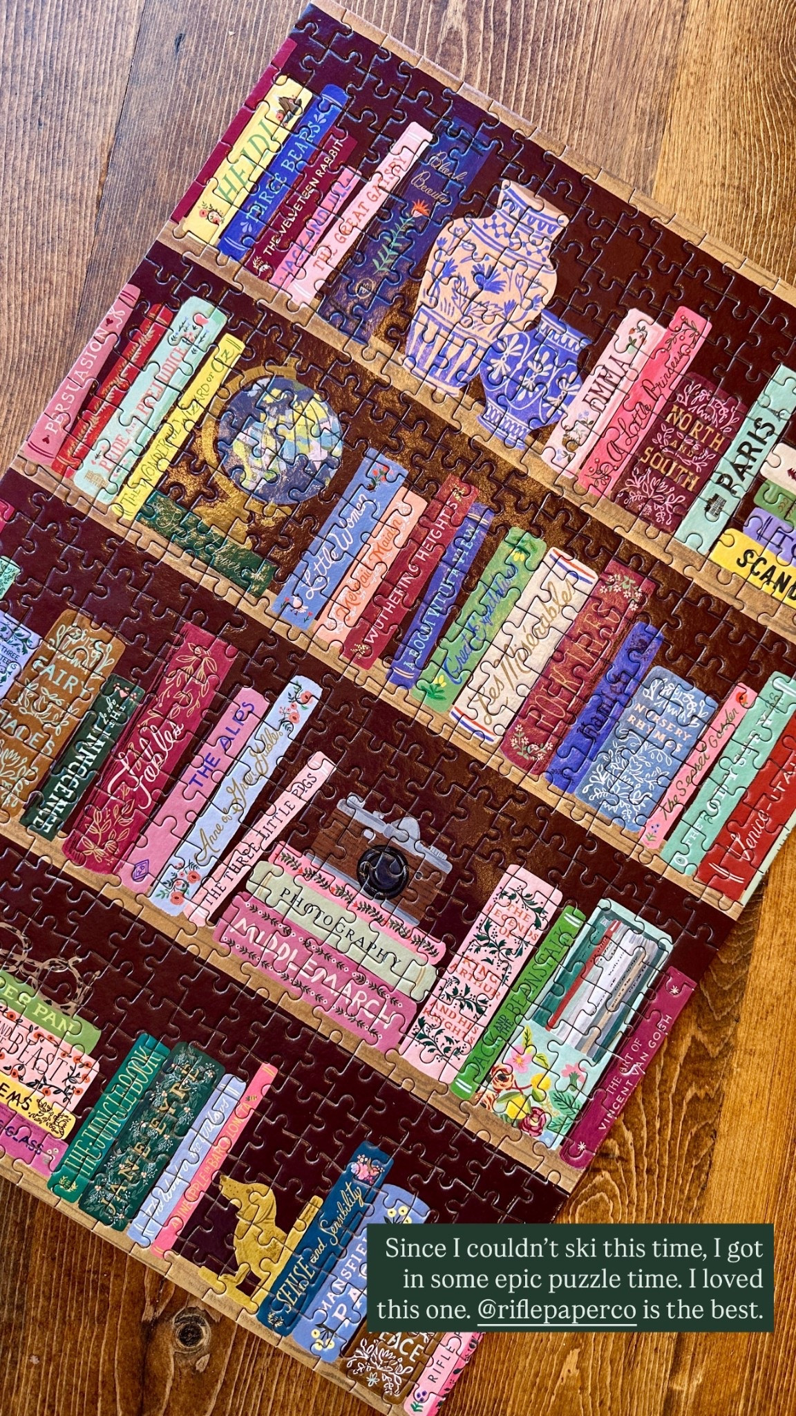 To my fellow puzzle and Rifle Paper Co. fanatics, this  was a fun one to complete! And it would also make for a great gift. Despite the reviews, I thought the quality was great. 🙌🏻 @Target 

#LTKHome