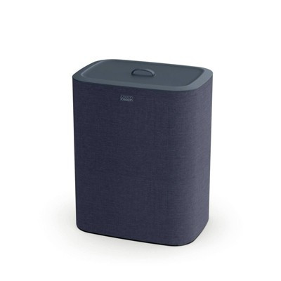 Joseph Joseph 90L Tota Laundry Separation Basket Carbon Black: J&J Hamper, Built-In Handles, Multipurpose, Polyester | Target