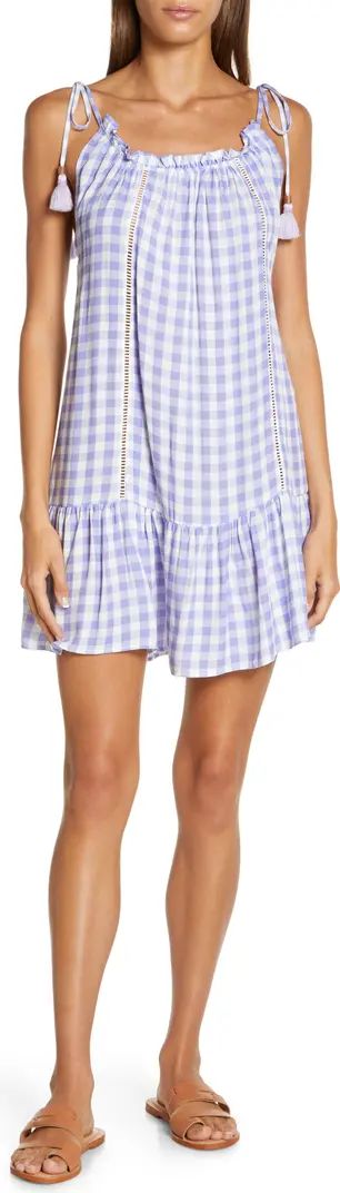 Seersucker Magnolia Cover-Up Dress | Nordstrom Rack