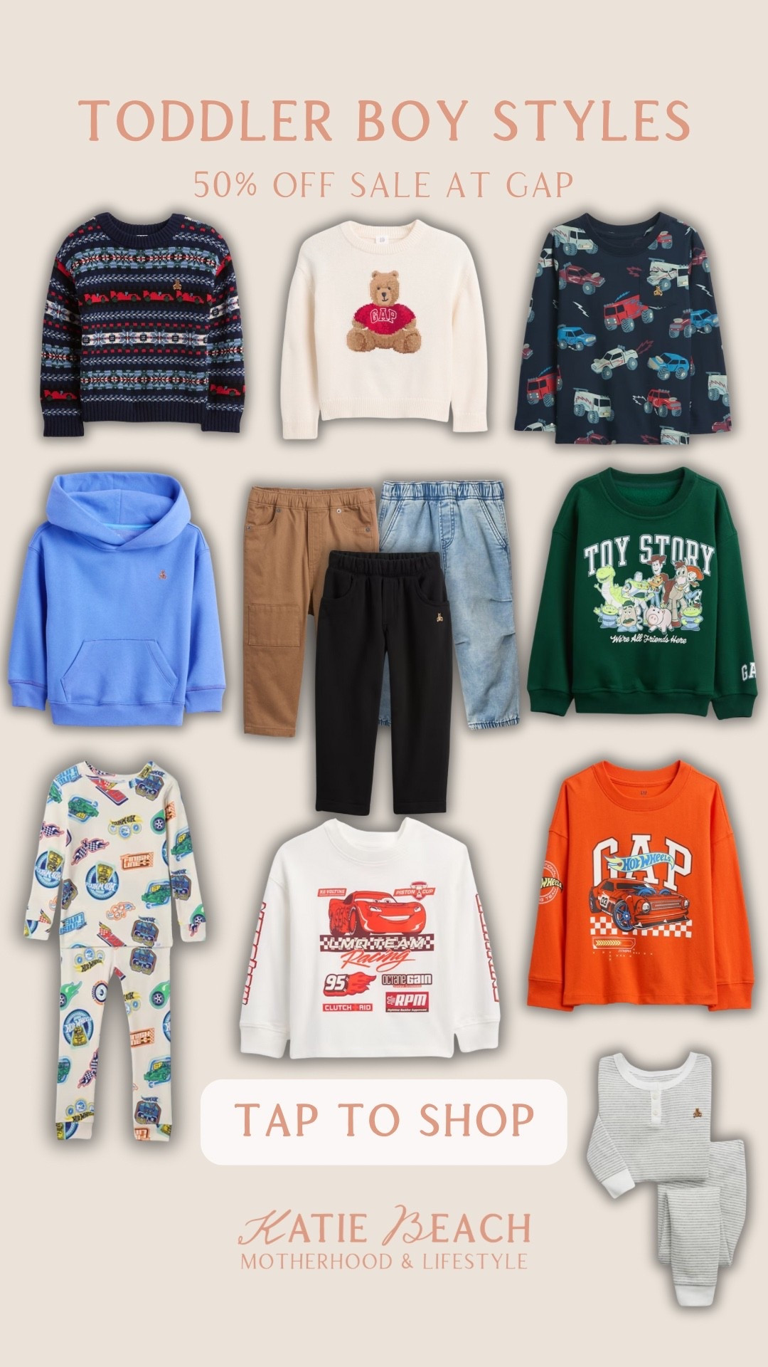 50% off almost everything at GAP! 
toddler boy styles, outfits, winter styles, kids clothes

#LTKStyleTip #LTKKids #LTKSaleAlert