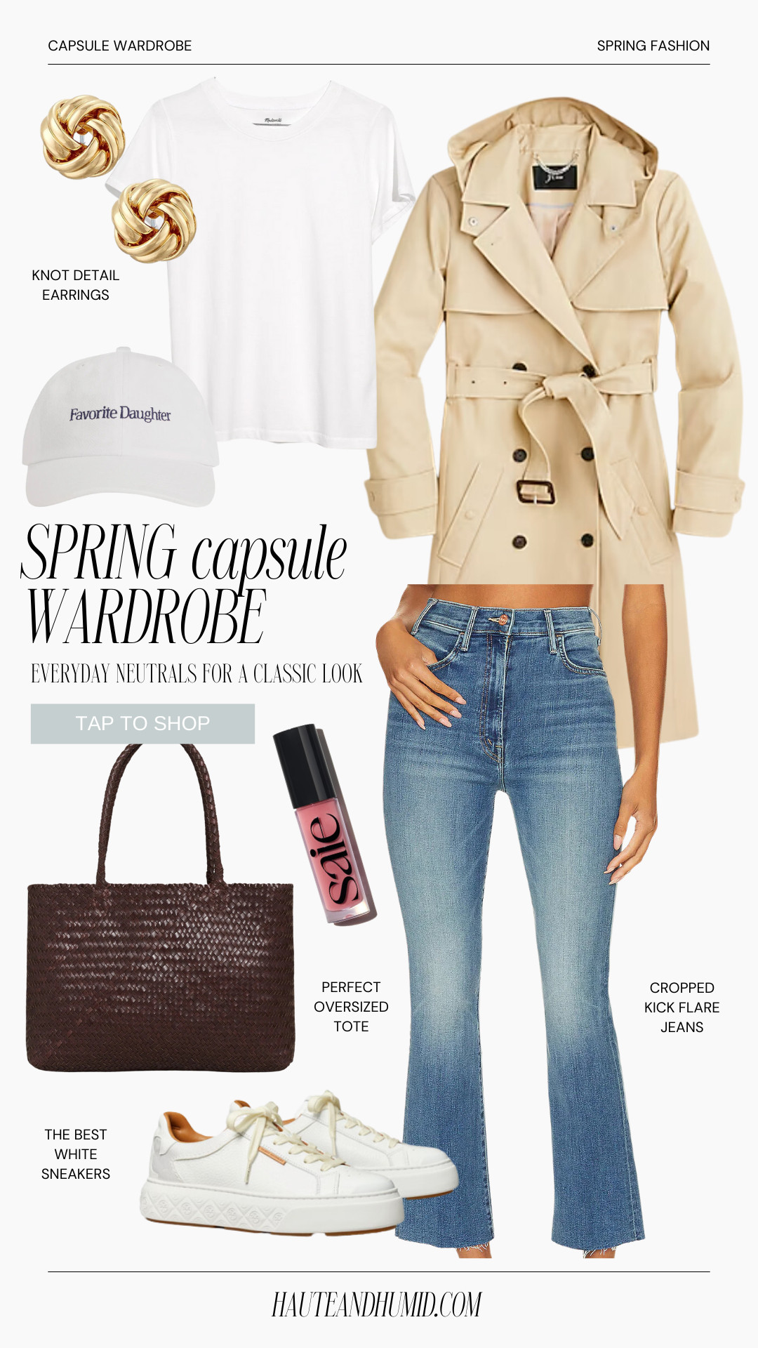 Spring showers are no match for this trench. Pair it with a tote-everything bag and jeans and this tailored look will be your go-to all season long! 

 #LTKMostLoved #LTKSeasonal #LTKStyleTip