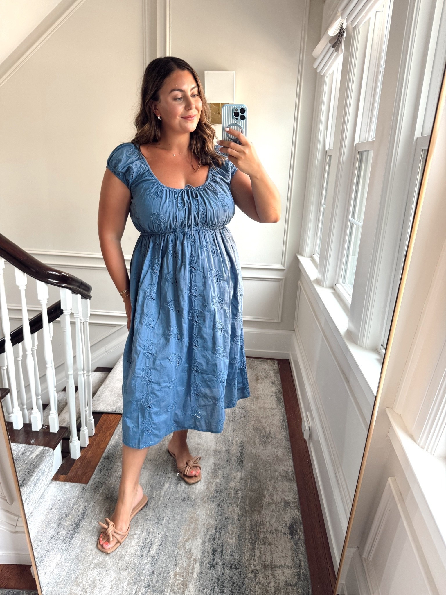 Wearing size XL in dress

#LTKSeasonal #LTKMidsize #LTKWorkwear
