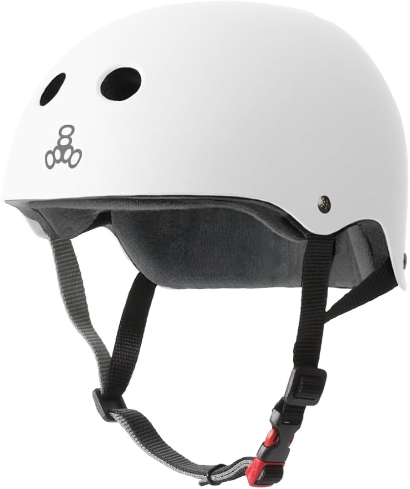 Triple Eight Certified Sweatsaver Helmet for Skateboarding, BMX, Roller Derby, Roller Skating, In... | Amazon (US)
