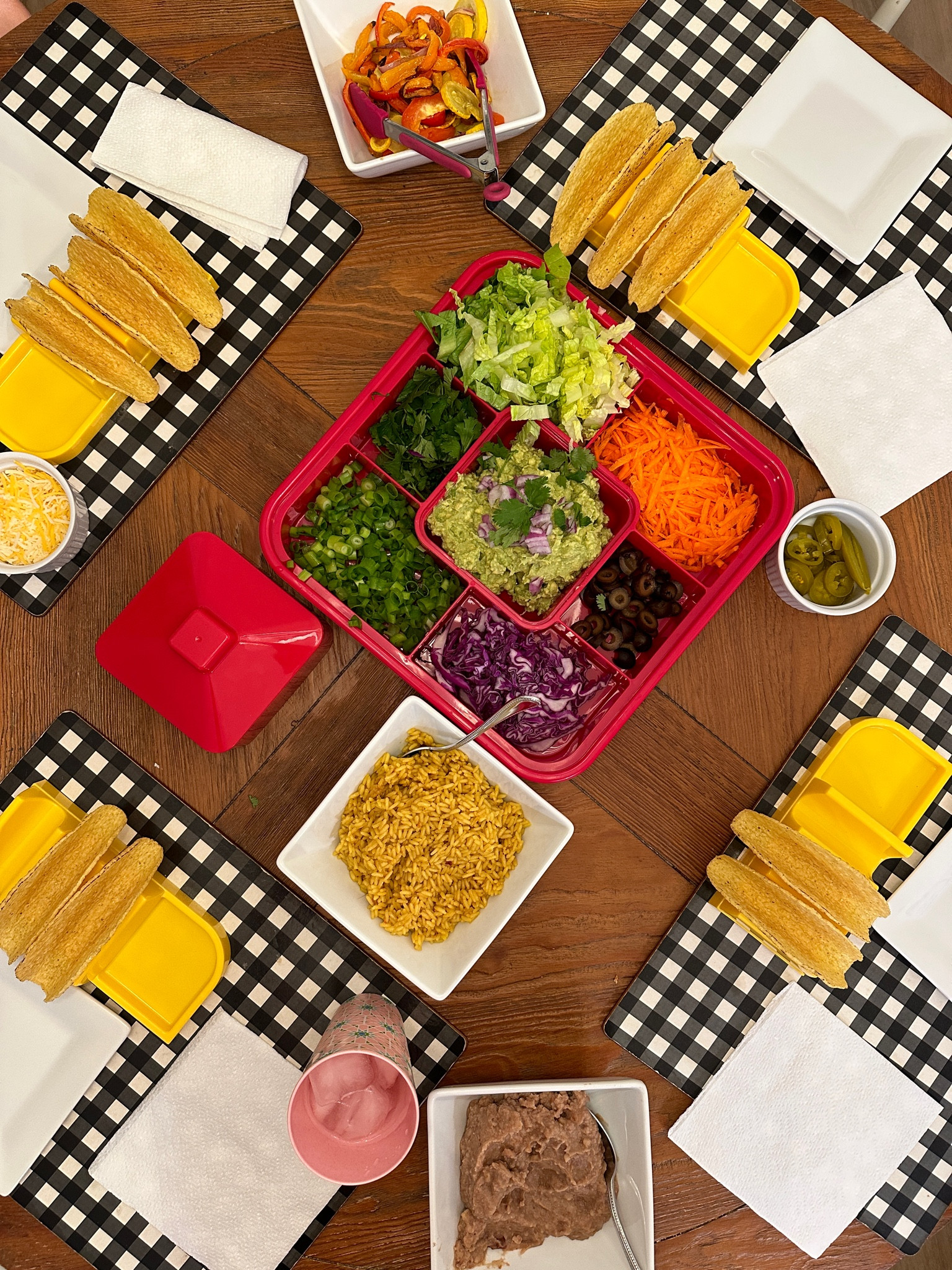 This Taco Bar Kit takes Taco Tuesdays to a new level! My kids love using it and I love how they want to help make dinner on Tuesdays! 

#LTKFamily #LTKHome #LTKFindsUnder50