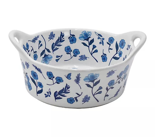 Make Your Selection: Temp-tations Stoneware Bread Basket | QVC