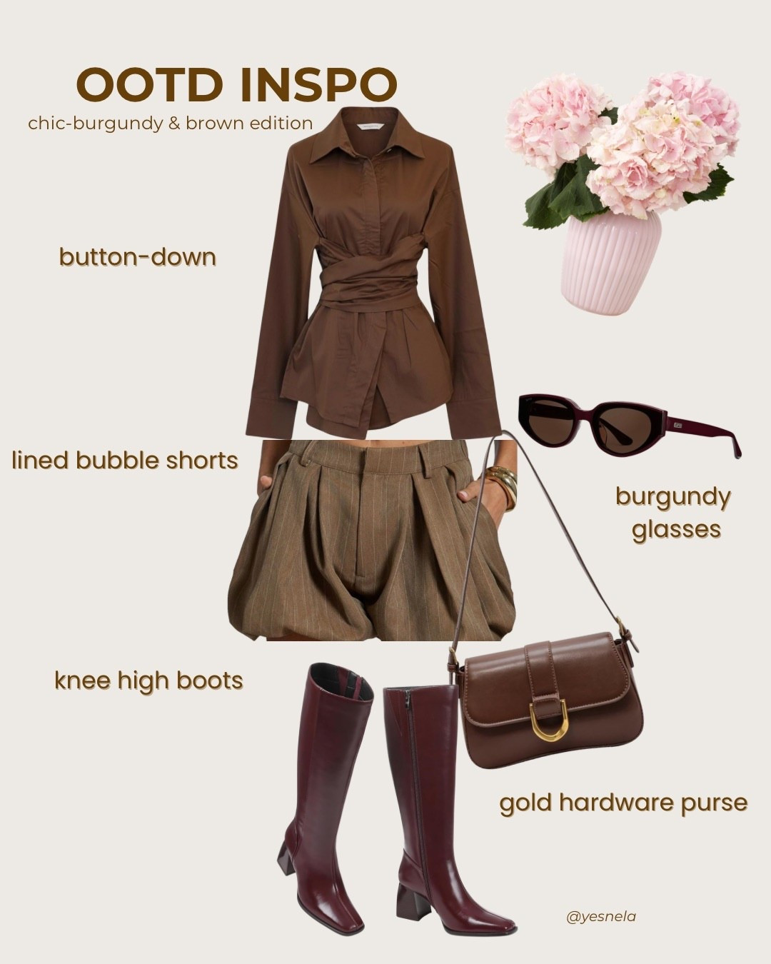 🤎🤎🤎
Chic 
Monochromatic 
Burgundy brown hues 
#affordablefashion #amazonfashion #amazonfinds #amazonfashionfinds 