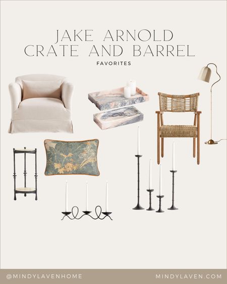 Jake Arnold for Crate&Barrel favorites. 

#LTKhome #LTKSeasonal #LTKFind