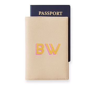 Fillmore Vegan Leather Passport Case, Printed | Mark and Graham | Mark and Graham