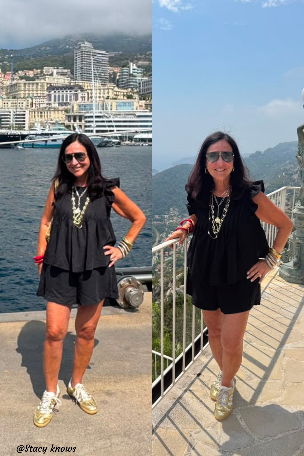 Effortless elegance, total comfort. This 2-piece set features a dreamy ruffle flutter-sleeve blouse paired with high-waist wide-leg shorts for that coveted "old money" summer aesthetic. Styled up with heels for commuting or worn relaxed with sandals on vacation, it’s the ultimate chic co-ord for warm weather.

Tap to shop this versatile look before it sells out!

#SummerStyle #OldMoneyAesthetic #MatchingSet #CoordSet #VacationOutfit #WorkwearStyle #SummerFashion #LTKstyletip #LTKunder50 #LTKshoepicker 

 #LTKdayinmylife #LTKootd #LTKTravel