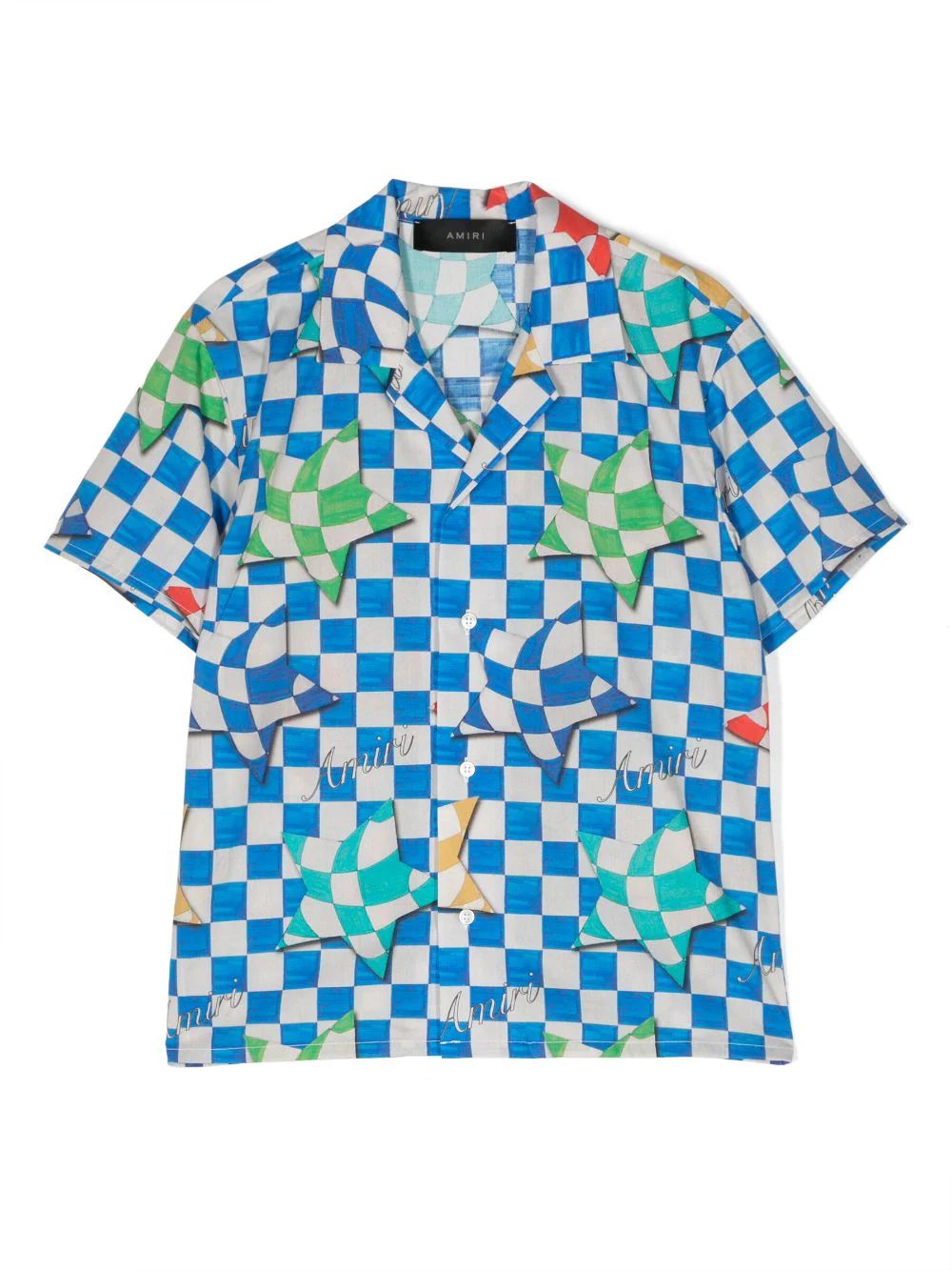 checkered short-sleeve shirt | Farfetch Global