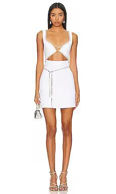 MAJORELLE Matteson Mini Dress in White from Revolve.com | Revolve Clothing (Global)