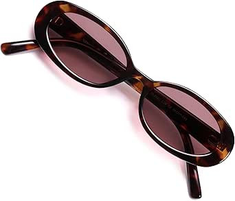 VANLINKER Polarized Retro Oval Sunglasses for Women and Men Small 90s Style VL9580 | Amazon (US)