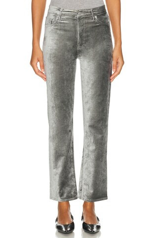 FRAME Le Sleek Straight Pant in Grey | FWRD 