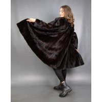 16129 Edler Echt Saga Nerz Mantel Luxus Pelz Jacke Swinger Größe 3xl | Etsy (DACH)