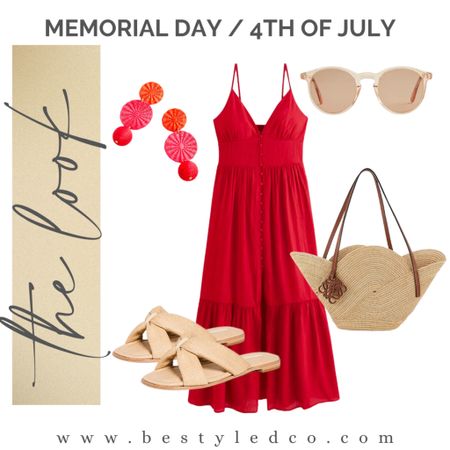 Memorial Day looks - 4th of July outfits - summer dresses - cocktail dresses 

#LTKwedding #LTKFind #LTKunder100