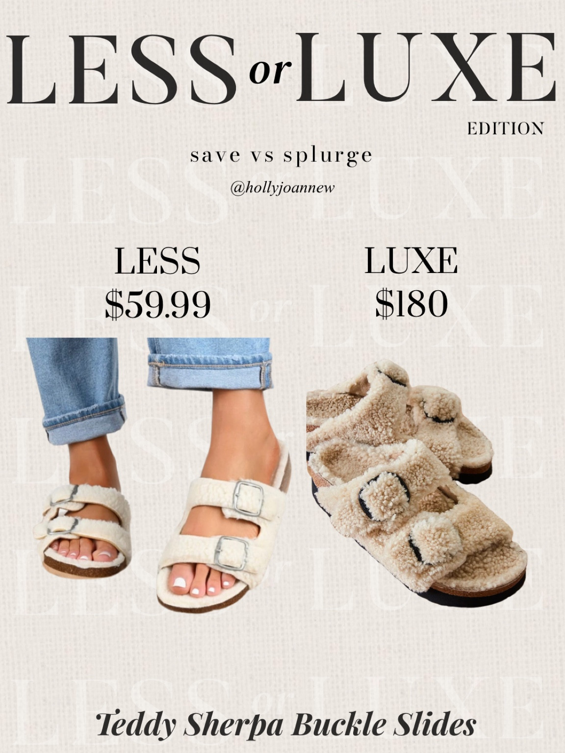teddy birkenstocks dupe