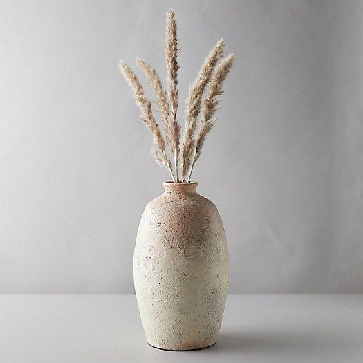 Aged Ceramic Vase, Peach | Terrain