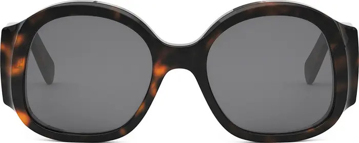 Maxi Triomphe 54mm Round Sunglasses | Nordstrom
