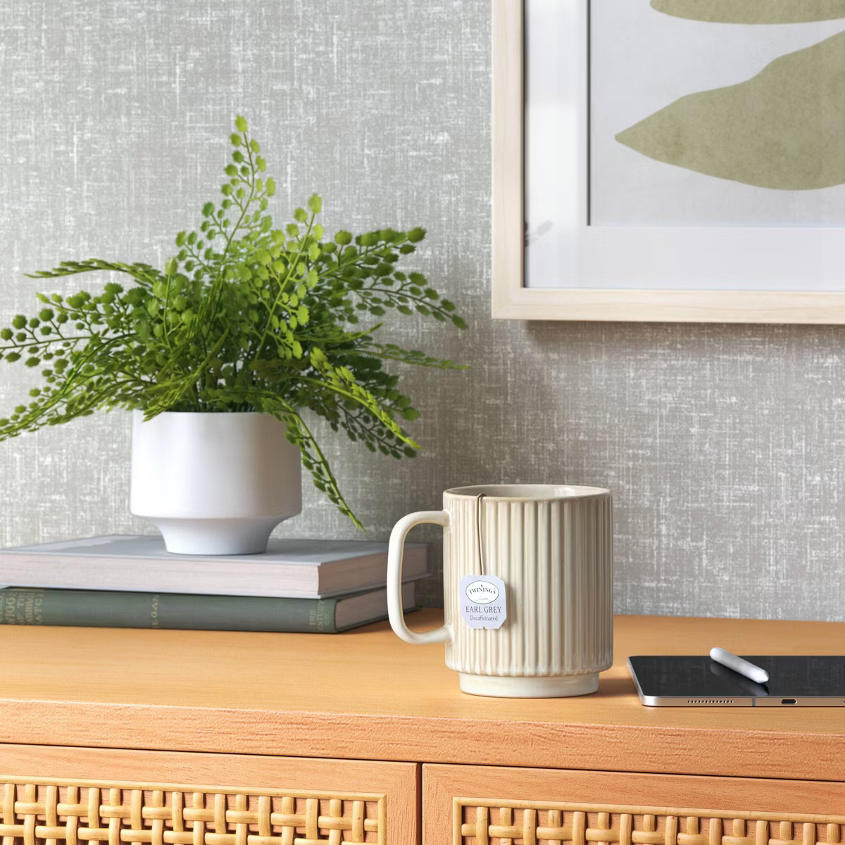 16oz Moira Ceramic Mug Cream - Threshold™ | Target