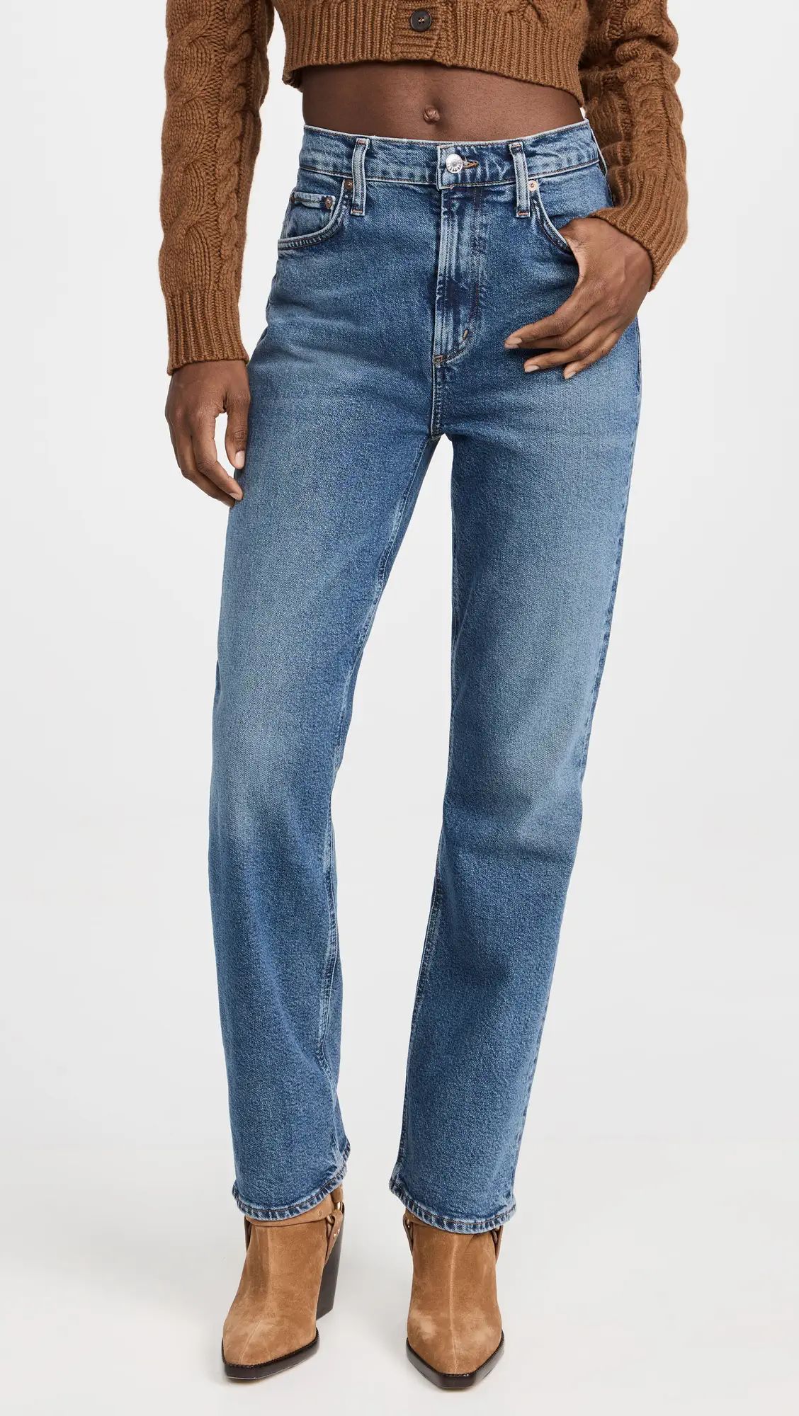 AGOLDE Vintage High Rise Boot Jeans | Shopbop | Shopbop