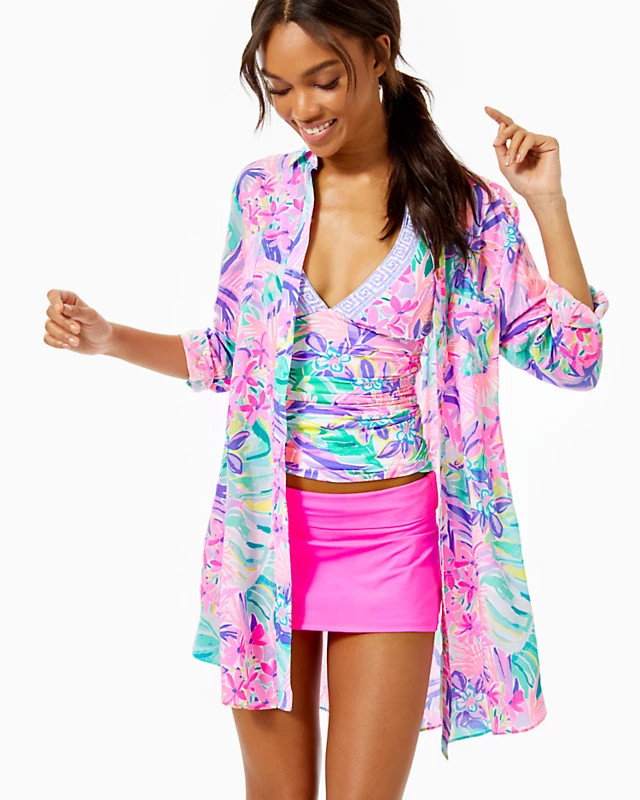 Natalie Shirtdress Cover-Up | Lilly Pulitzer