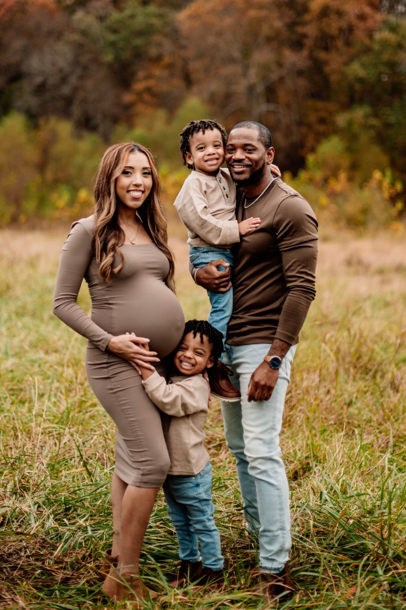 Fall family photoshoot🍂🤎
Fall family outfits! 
My dress is non maternity, i sized up to a medium. 
Maternity photos 
Fall photos

#LTKkids #LTKbump #LTKfamily