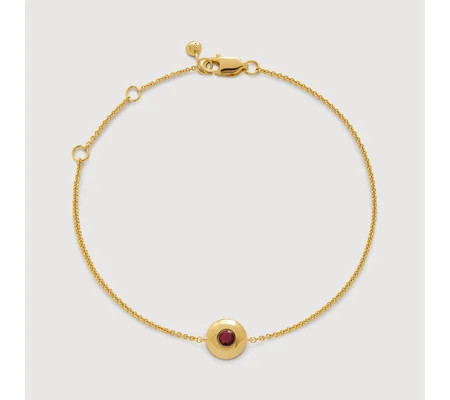 July Birthstone Chain Bracelet | Monica Vinader (Global)
