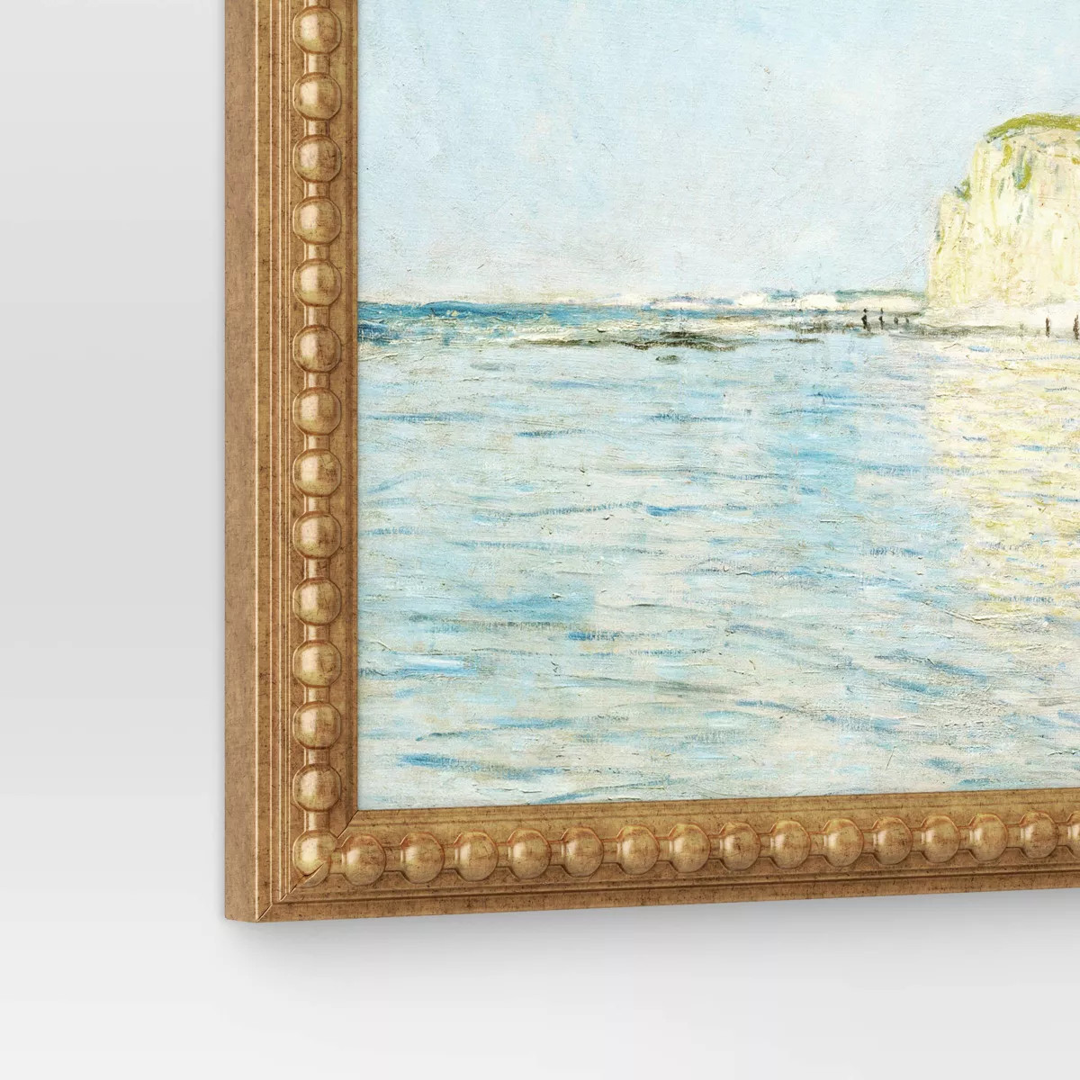 16" x 20" Silent Still Framed Wall Cotton Canvas Board - Threshold™: Polystyrene Gold Frame, Ho... | Target