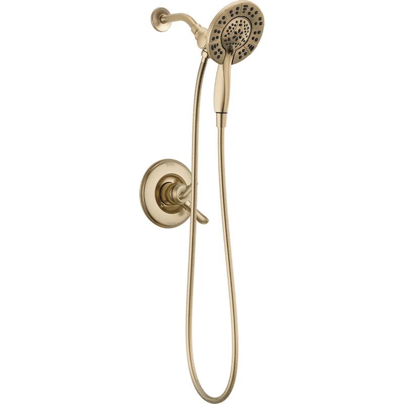 Linden 17 Series Dual-Function Shower Faucet Set, In2ition Shower Handle Trim Kit | Wayfair North America