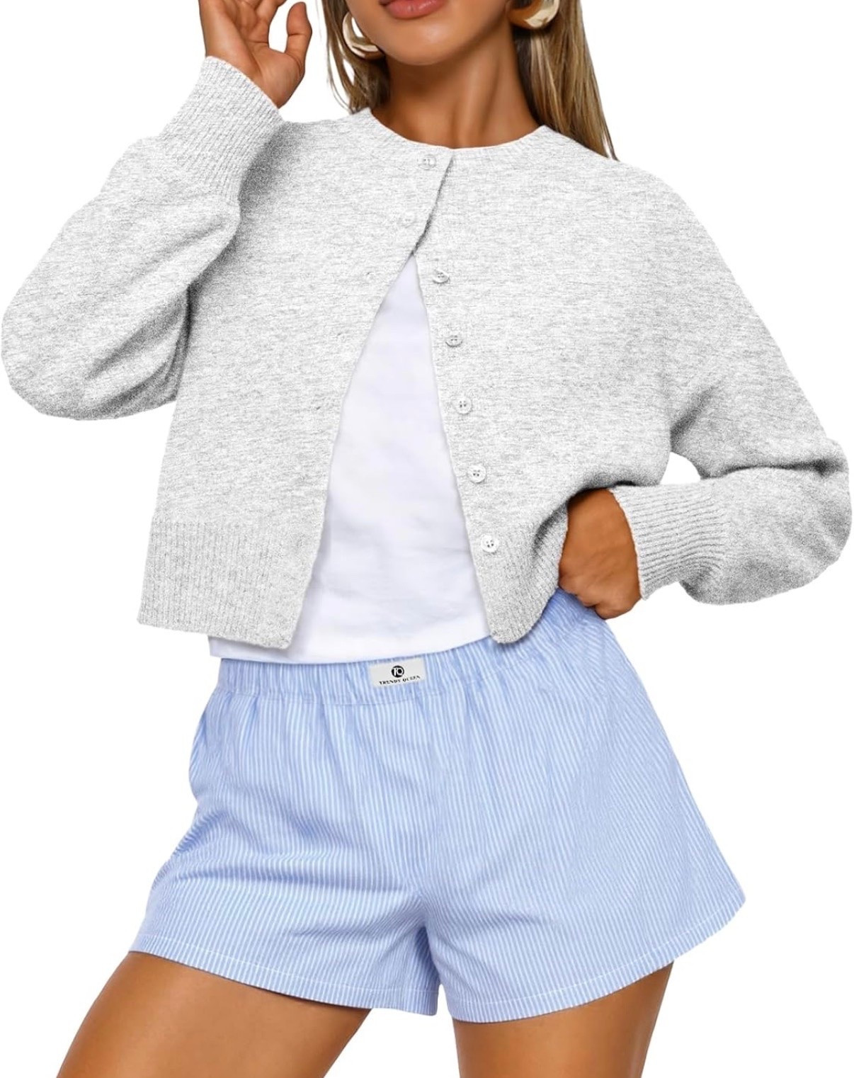 If you love lightweight layers, this cardigan is a must-have! ☀️ It’s soft, breathable, and the perfect piece to throw on over a tank or tee when the AC is freezing or the evenings cool down. The color is gorgeous for summer and instantly brightens any outfit.

#LTKFinds #LTKStyle #SummerLayering #AmazonFashion #EverydayStyle #AffordableFashion #CasualChic #WardrobeEssentials #MomFashion #OOTD