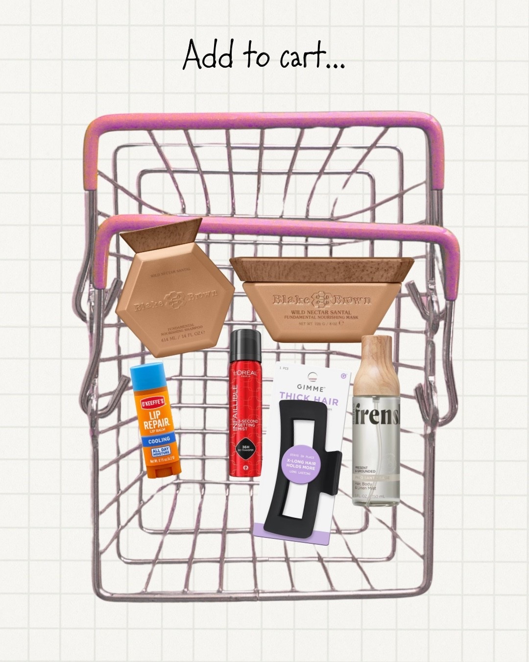 Things I’m loving & adding to cart! 
L’Oréal setting spray IS NO JOKE!!
Lip repair seriously works! (Great in winter) 
Claw clip…duh!
Shampoo & conditioner smells amazing and scent lasts!
Room spray smells like a luxury hotel 

#LTKgrwm #LTKdayinmylife #LTKselfcare