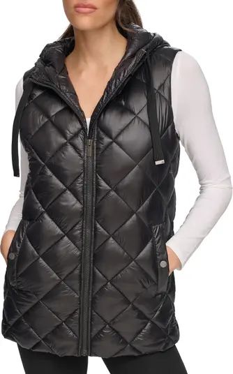Hooded Packable Quilted Puffer Vest | Nordstrom