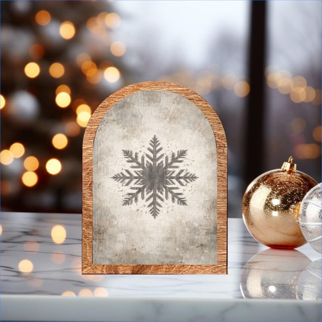 Still as the Snow Falls Arch Frame - Etsy | Etsy (US)