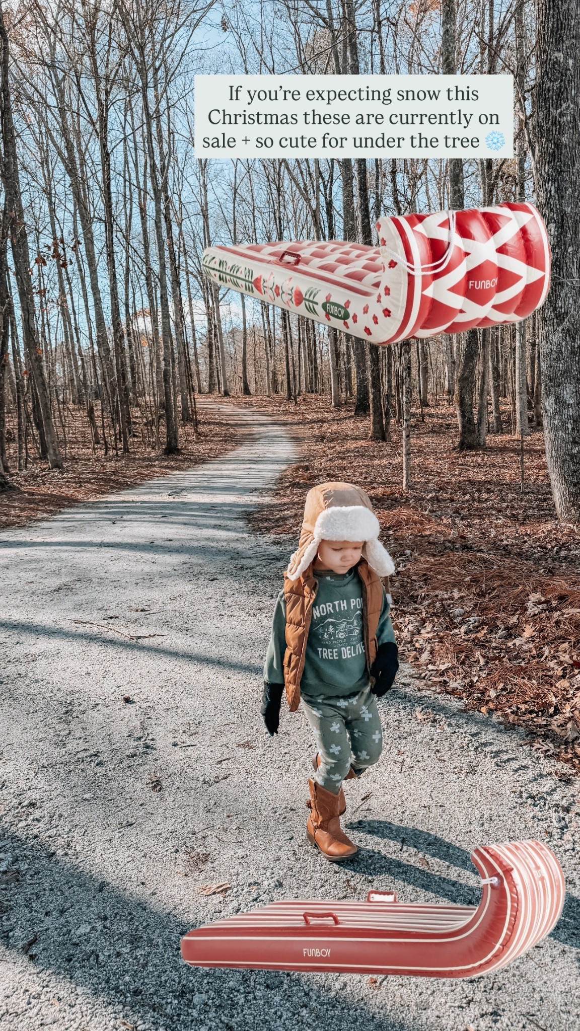 Inflatable sleds on sale now

#LTKSeasonal #LTKSaleAlert #LTKHoliday