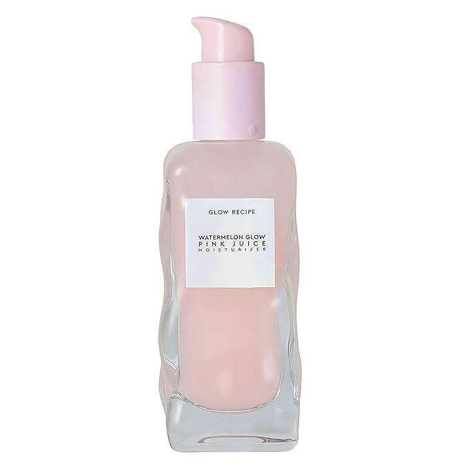 Glow Recipe Watermelon Glow Pink Juice Moisturizer - Daily Lightweight, Plumping Hyaluronic Acid ... | Amazon (US)