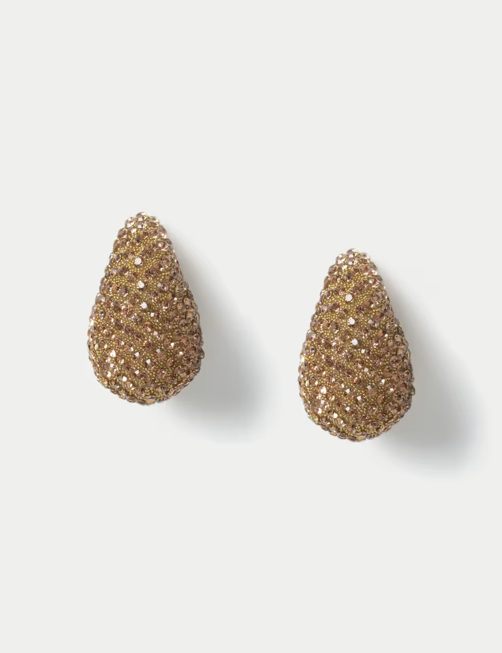 Amber Diamante Tear Drop Earring | Marks & Spencer (UK)